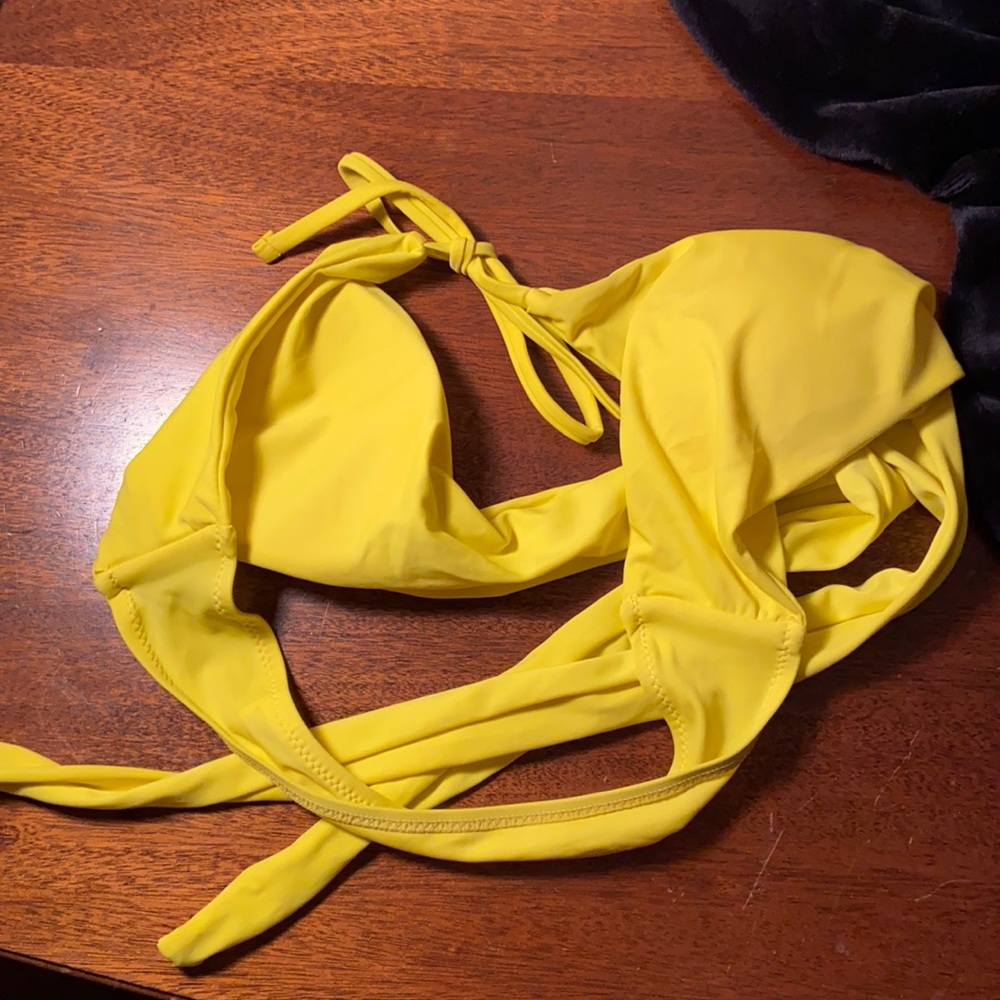 wrap bikini top